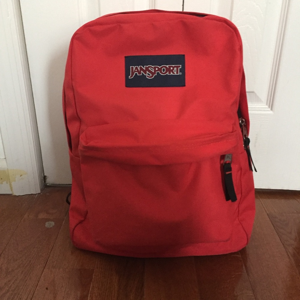 Jansport red backpack